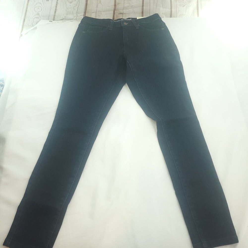 Universal Thread Womens Blue Denim Dark Wash High Rise Skinny Jeans Size 4/27R